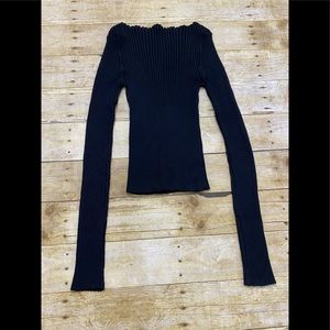NWOT Bec and Bridge Eden LS Knit Top